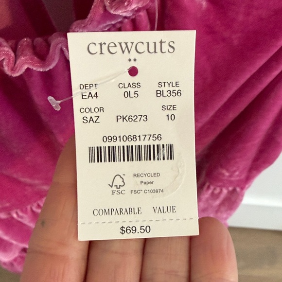 Crewcuts Fuchsia Ruffle Dress - Picture 4 of 4